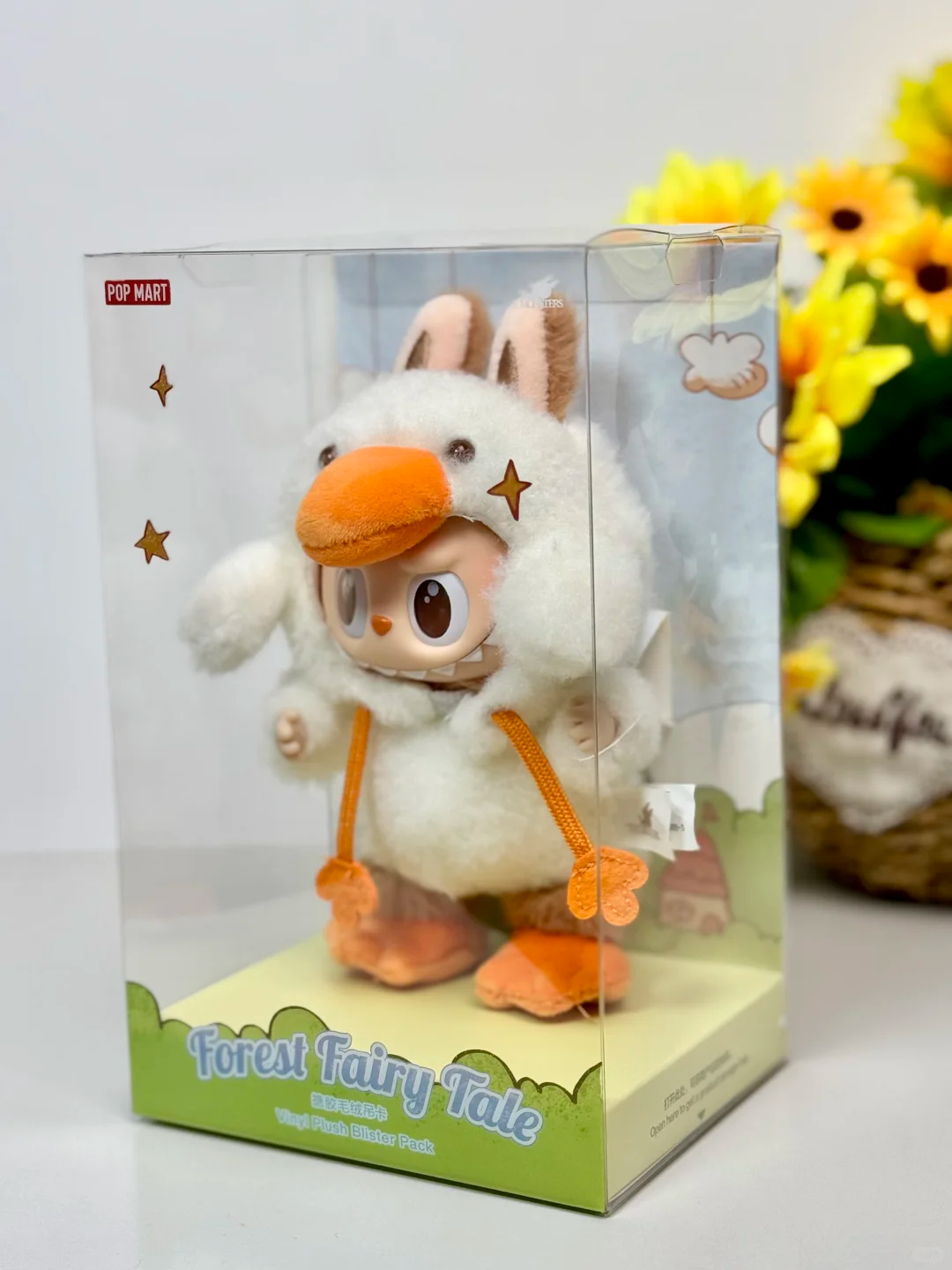 #12 The Monsters - Forest Fairy Tale Vinyl Plush Hanging Card. ラブブ 森のおとぎ話シリーズ ぬいぐるみ