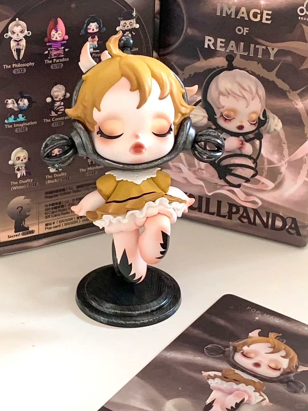 #93 Skull Panda Image Of Reality Blind Box&Skull Pandaブラインドボックス