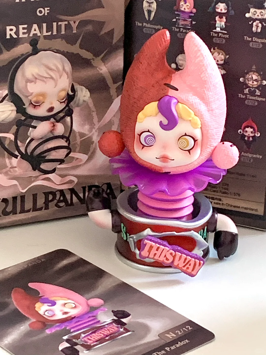 #93 Skull Panda Image Of Reality Blind Box&Skull Pandaブラインドボックス