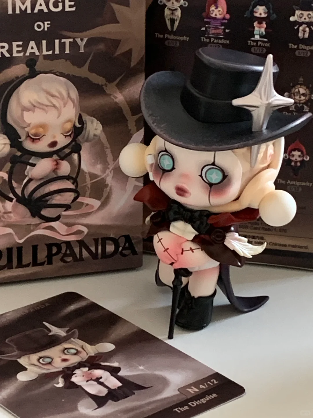 #93 Skull Panda Image Of Reality Blind Box&Skull Pandaブラインドボックス