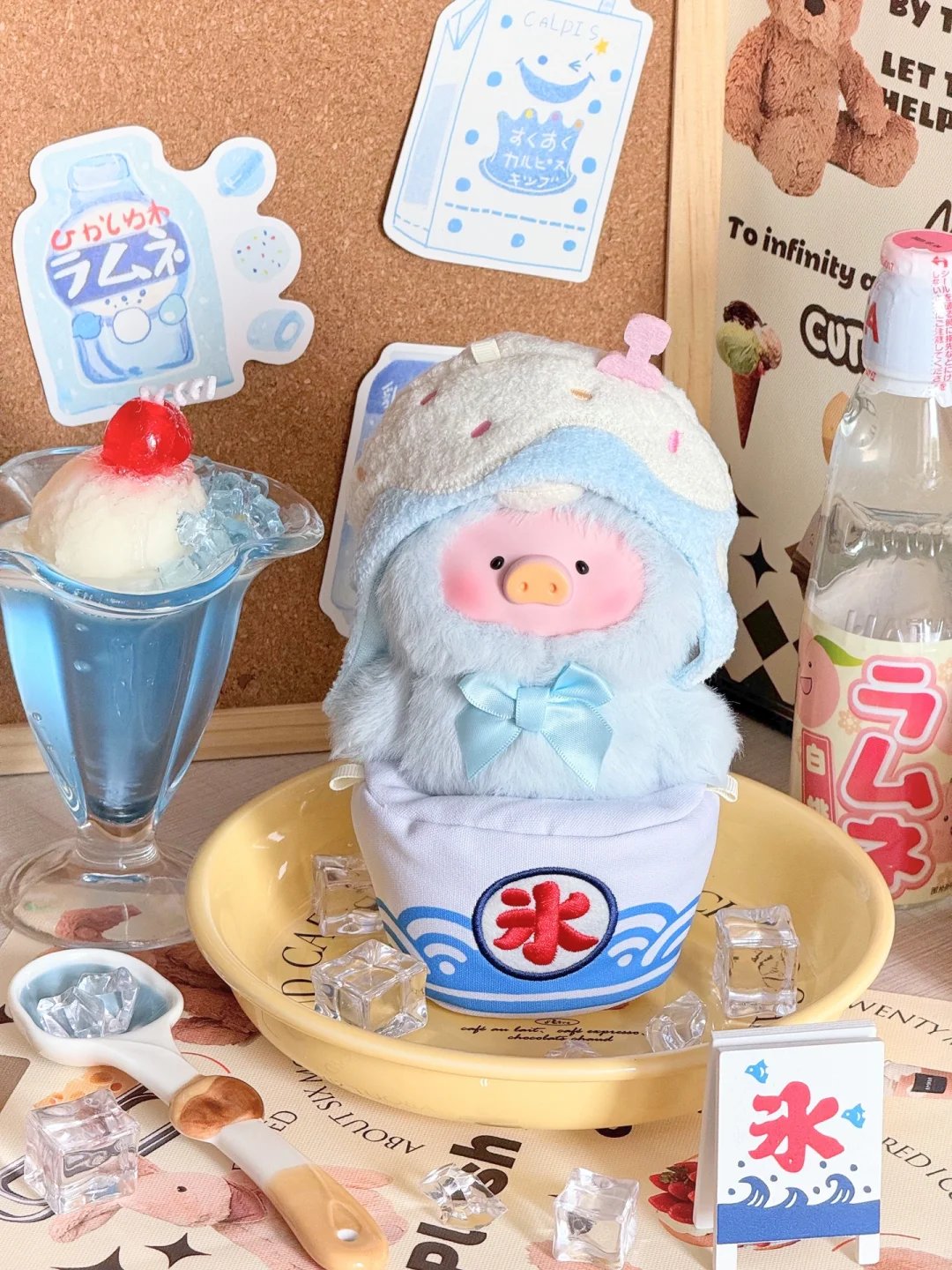 #47 The Piggy Vintage Teddy Shop Series Plush Blind Box&ルルタイデイショップシリーズぬいぐるみ