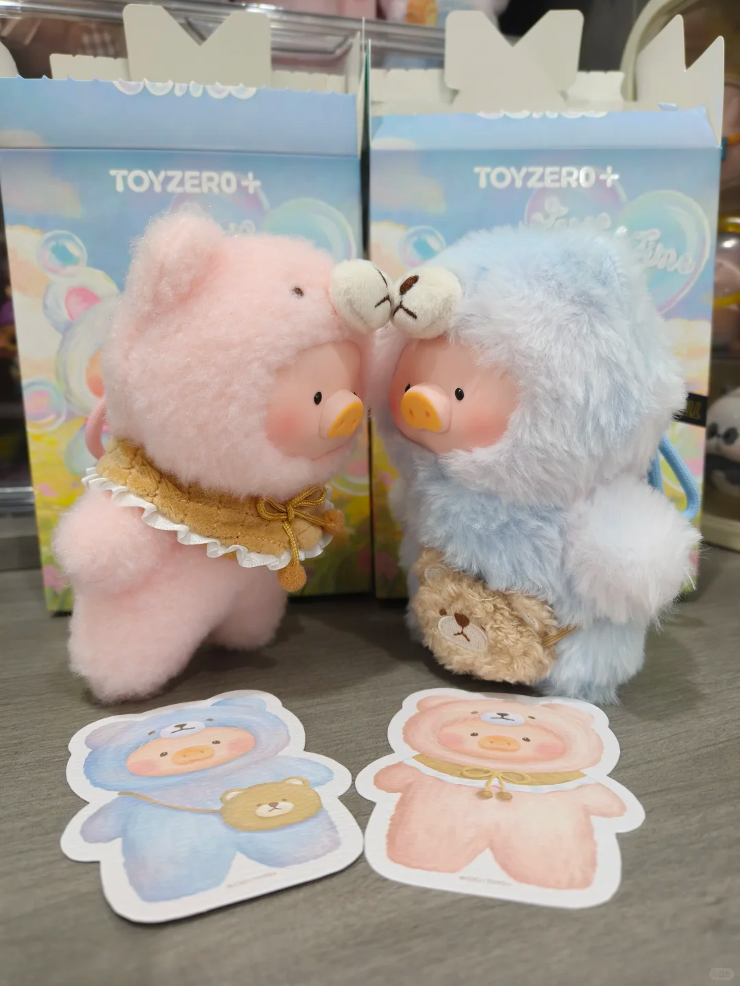 #47 The Piggy Vintage Teddy Shop Series Plush Blind Box&ルルタイデイショップシリーズぬいぐるみ