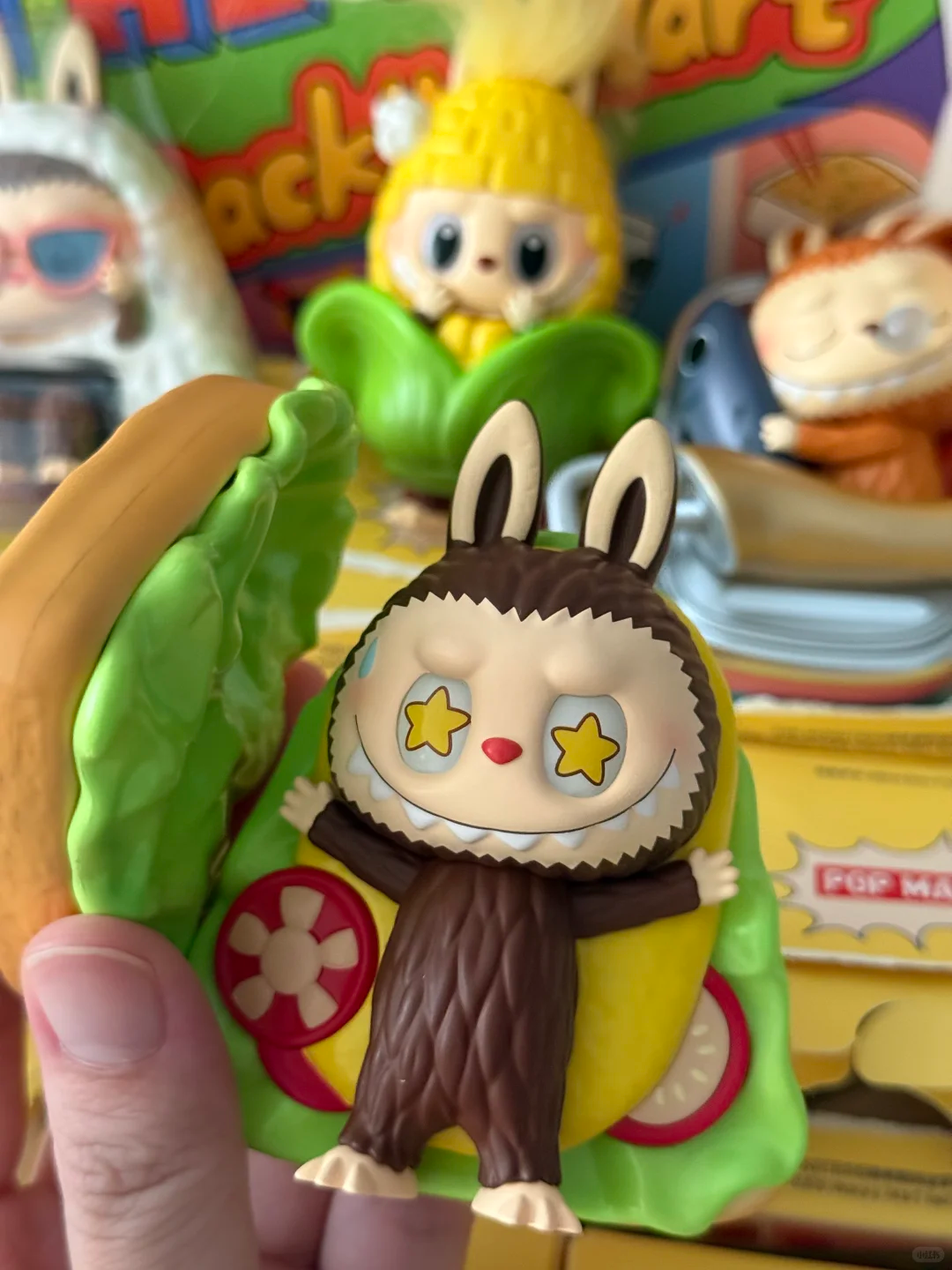 #107 The monsters Wacky Mart series-squishy Charm blind box&ラブブコンビニシリーズ ブラインドボックス