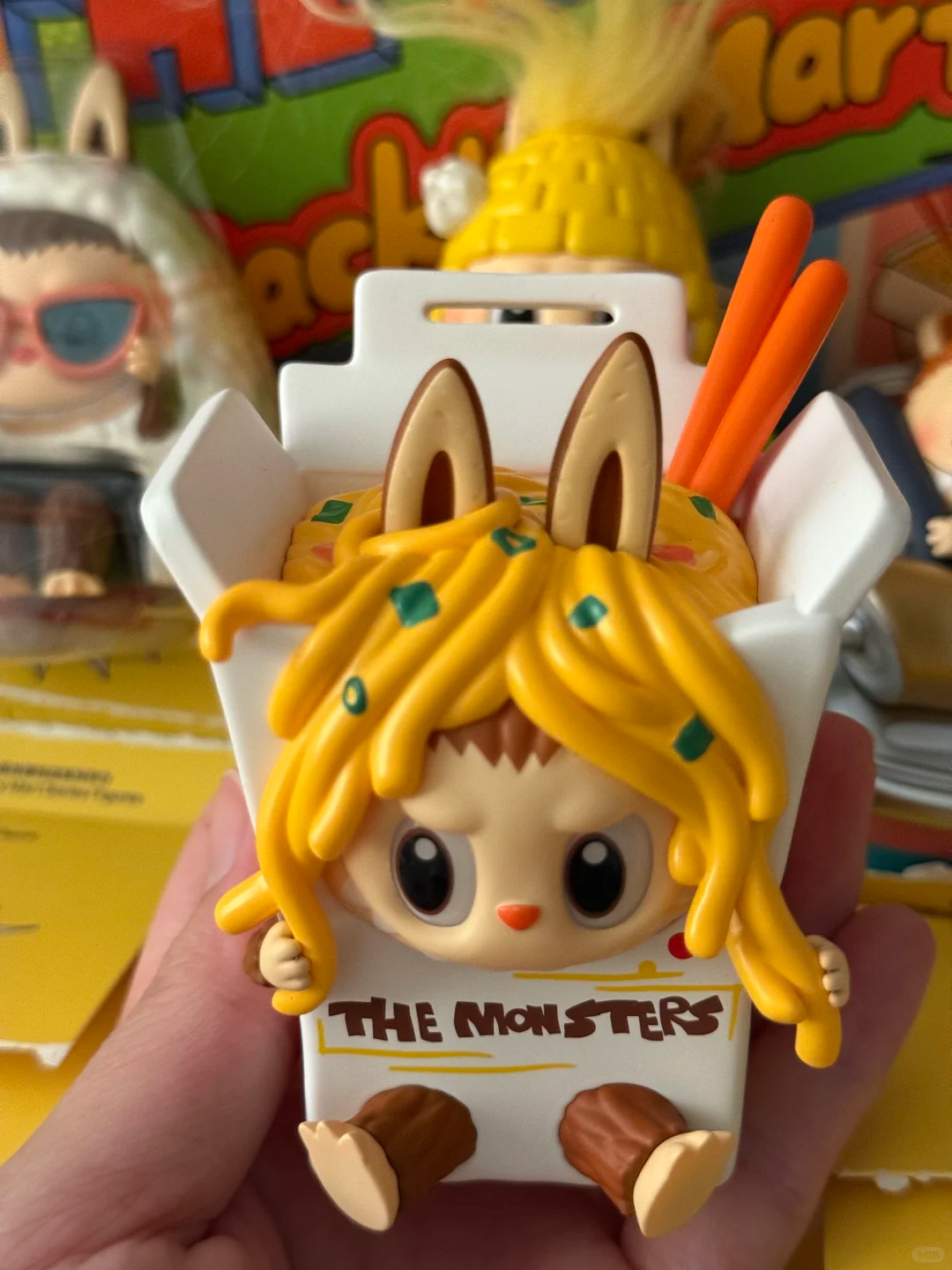 #107 The monsters Wacky Mart series-squishy Charm blind box&ラブブコンビニシリーズ ブラインドボックス
