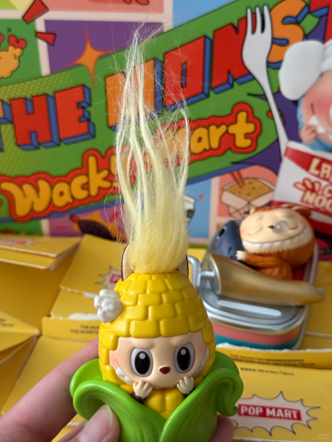 #107 The monsters Wacky Mart series-squishy Charm blind box&ラブブコンビニシリーズ ブラインドボックス