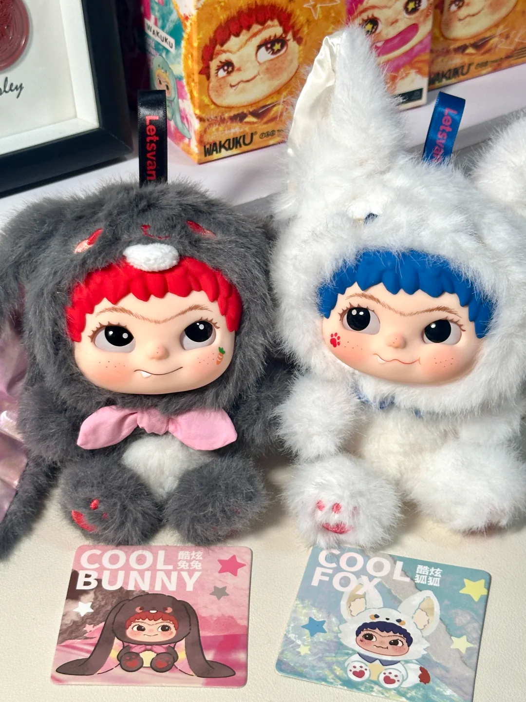 #52 wakuku Fox&Bunny trick or treat series blind box&わクク二代