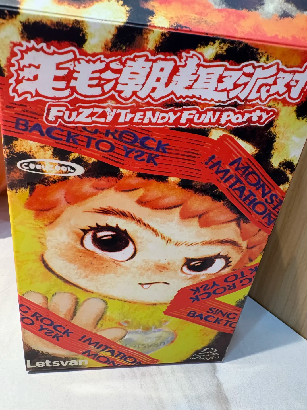 #53 v1 wakuku Fuzzy Trendy Fun Party series blind box&わクク一代