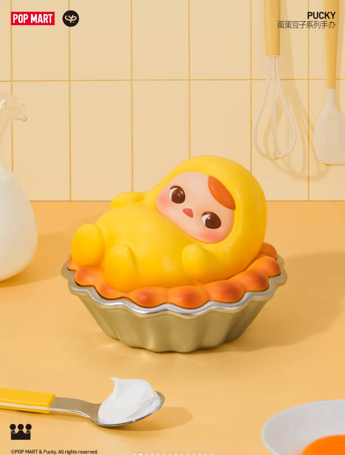 #111 PUCKY Egg Beanie Series Figures ダンダンドウジシリーズフィギュア