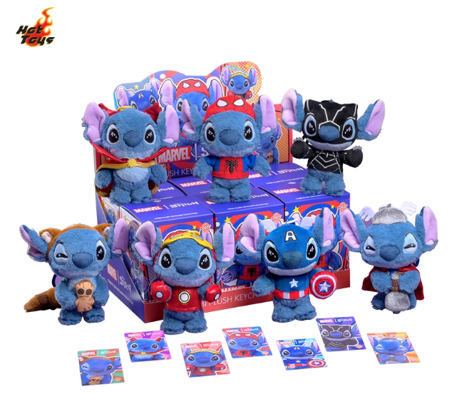 Hot Toys Marvel X Stitch Plush Pendant Blind Box