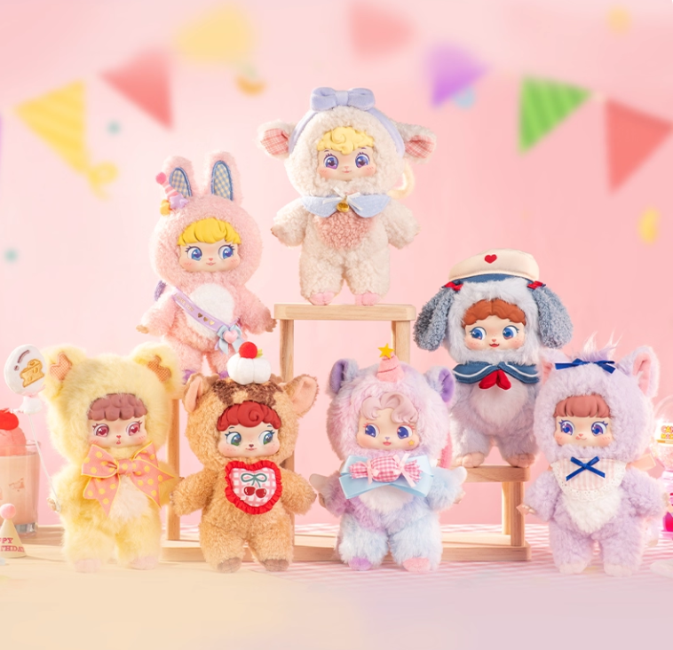 #883 Puffynose friends plush blind box