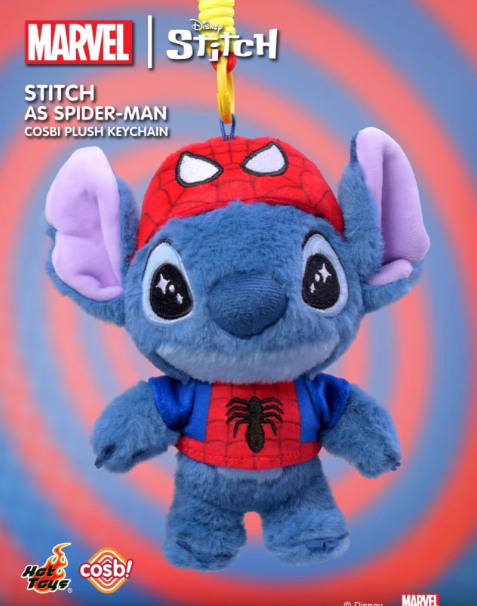 Hot Toys Marvel X Stitch Plush Pendant Blind Box