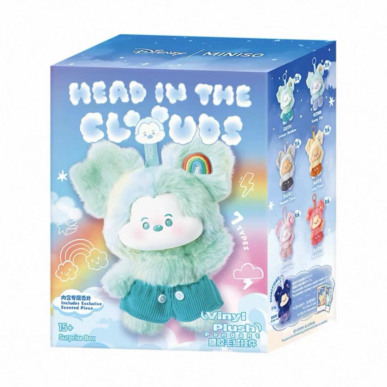 Disney Mickey Head in the Clouds Collection Vinyl Plush Surprise Box ディズニー ミッキーのマジカルワールド