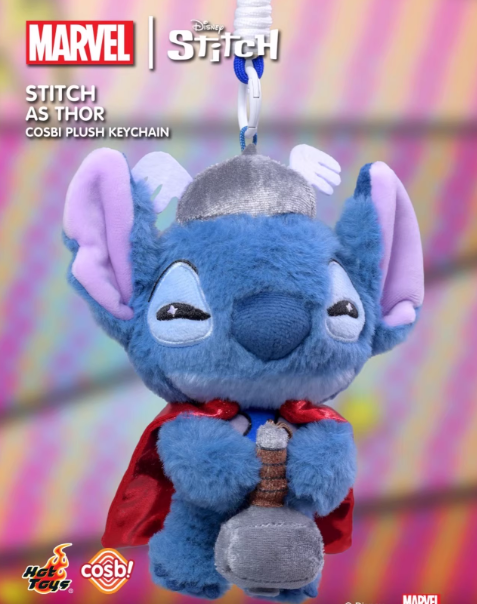 Hot Toys Marvel X Stitch Plush Pendant Blind Box