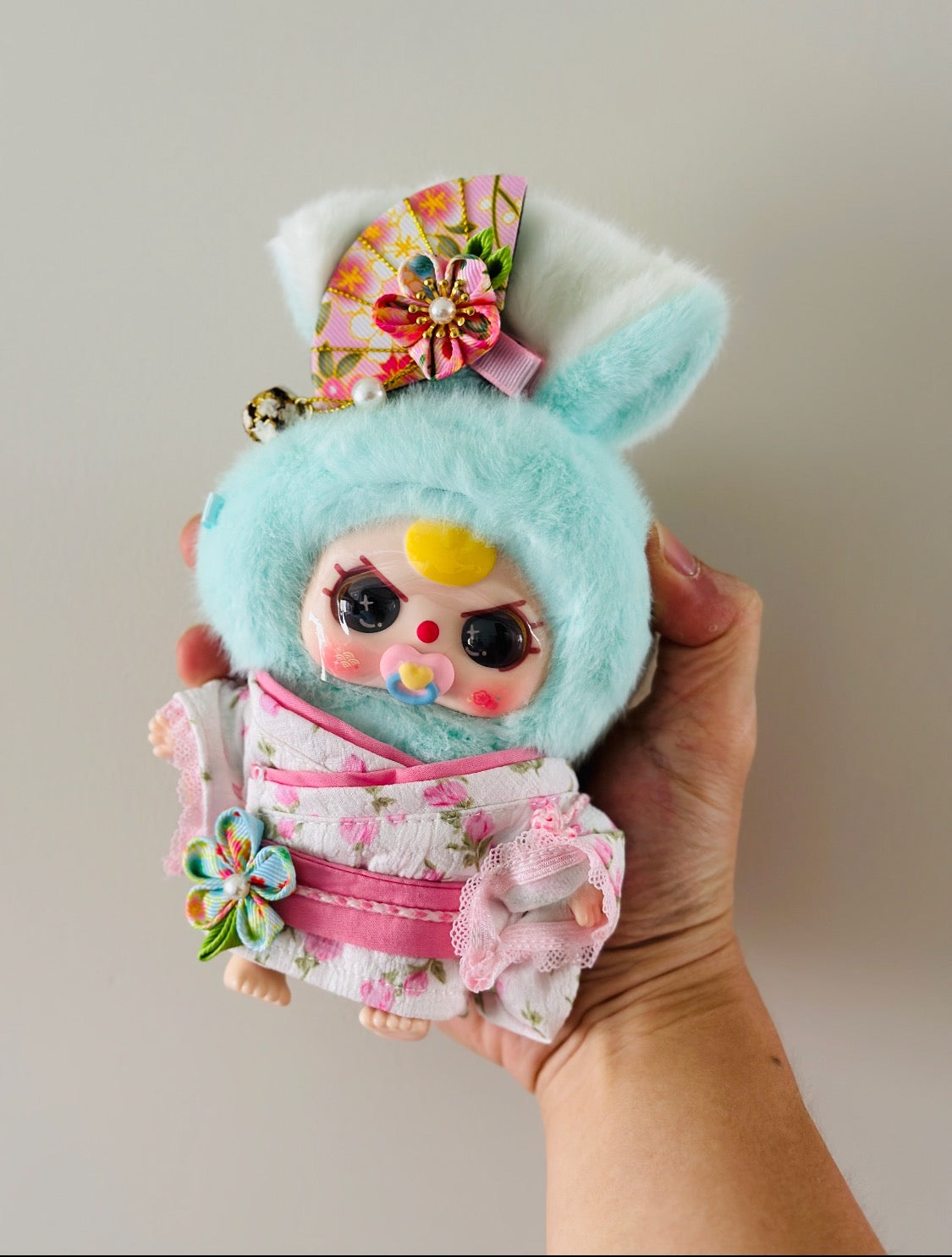 301# Baby Three Macaron Cute Bunny Blind Box(limited in Japan)