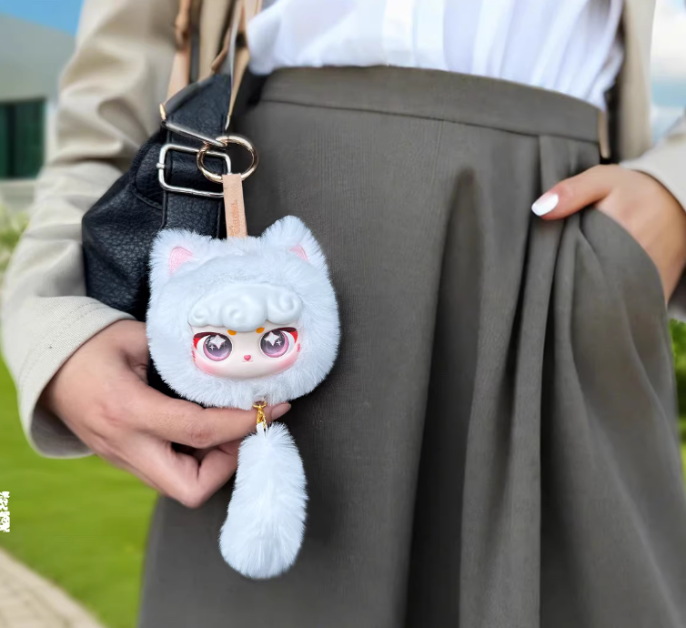 Lucky Meow IV Plush Series-Head Blind Box