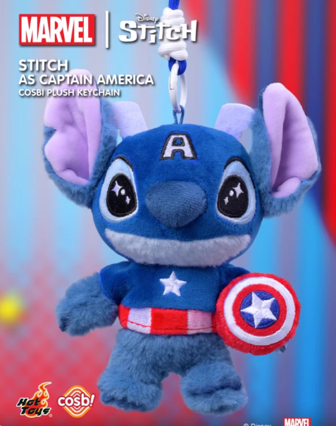 Hot Toys Marvel X Stitch Plush Pendant Blind Box