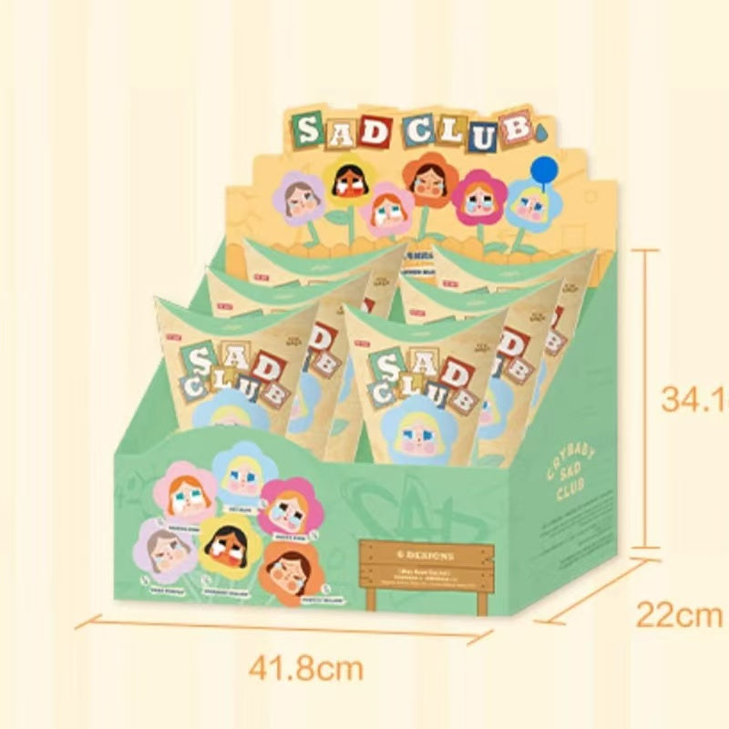 CRY BABY Sad Club Series- Plush Flower Blind Box サッドネスクラブシリーズ ブラインドボックス ぬいぐるみフラワー