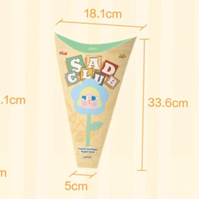 CRY BABY Sad Club Series- Plush Flower Blind Box サッドネスクラブシリーズ ブラインドボックス ぬいぐるみフラワー