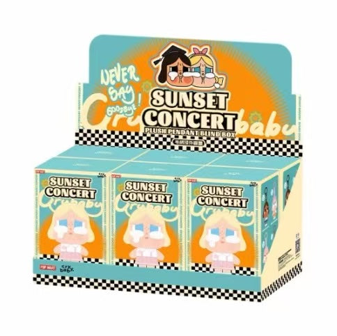 CRY BABY Sunset Concert Series-Plush Pendant Blind Box サンセットコンサートシリーズ