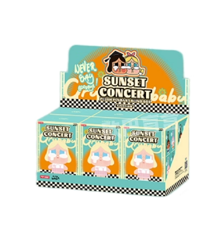CRYBABY Sunset Concert Series-Plush Pendant Blind Box