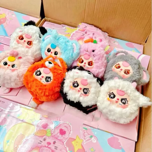 #19 Babythree Orchard Zipper Bag Plush Blind Box. ベビースリーのチャックバッグ