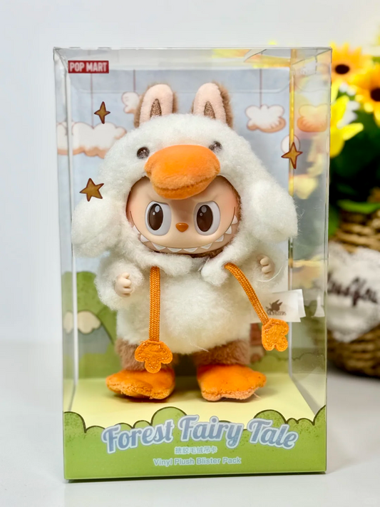 #12 The Monsters - Forest Fairy Tale Vinyl Plush Hanging Card. ラブブ 森のおとぎ話シリーズ ぬいぐるみ