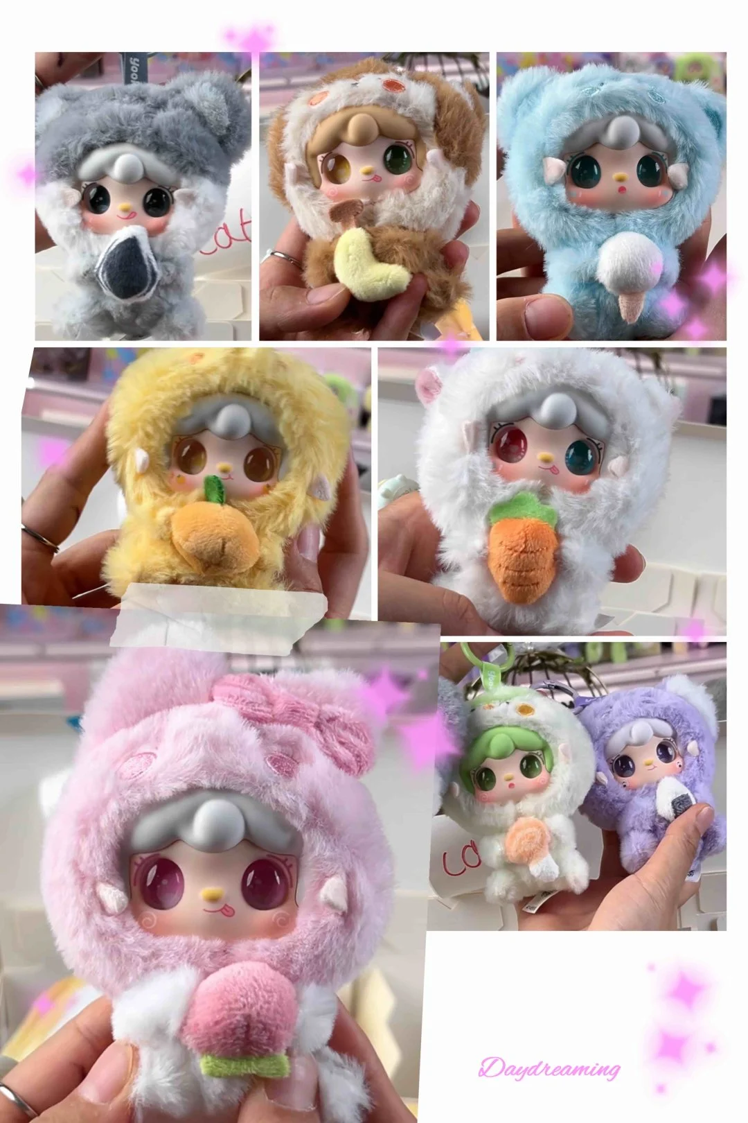 #63 yooki V10 19 Gourmet restaurant Mini Pendant Plush Blind Box & YOOKI十代美食レストランシリーズ