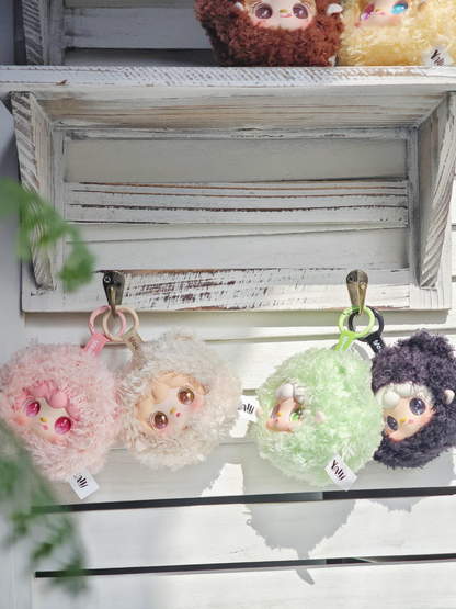 #64 yooki V9 Little Bear Mini Pendant Plush Blind Box & YOOKI9代 ベアちゃんシリーズ&ブラインドボックス&ペンダント