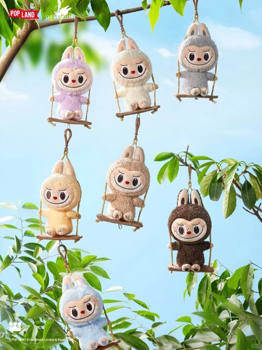 #08 Playing on the Swing Plush Pendant Blind Box & ブラコンをぶら下がるラブブ