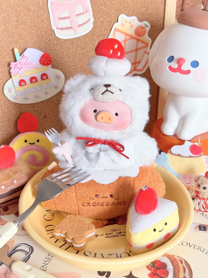 #47 The Piggy Vintage Teddy Shop Series Plush Blind Box&ルルタイデイショップシリーズぬいぐるみ