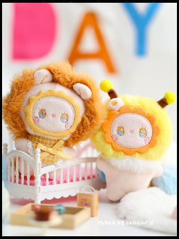 #98 Emma Fuzzy Family Squishy Plush Series Blind Box （perorder）&Emma Fuzzy Familyスクイーズシリーズブラインドボックス