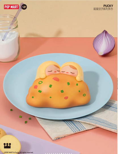 #111 PUCKY Egg Beanie Series Figures ダンダンドウジシリーズフィギュア