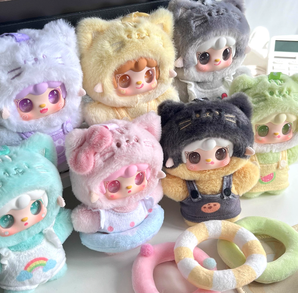 #225 yooki plush blind box - Meow Meow Summer Partyミャオミャオサマーパーティー