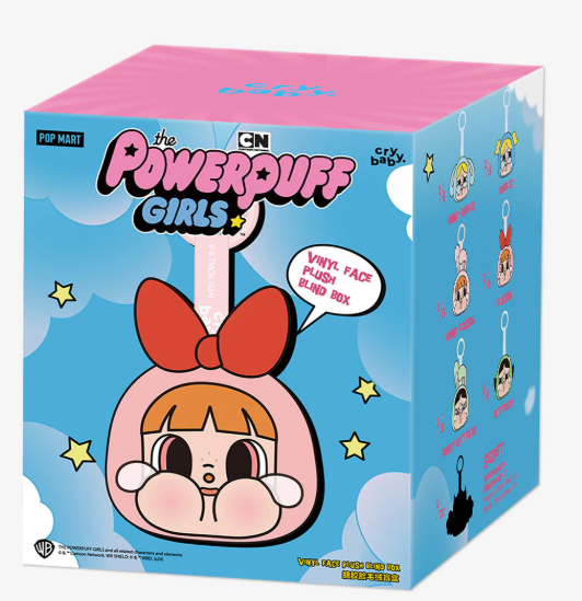 #991 Cry Baby & PowerPuff Girls Series-Vinyl Face Plush Blind Box