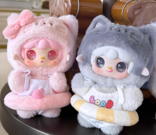 #225 yooki plush blind box - Meow Meow Summer Partyミャオミャオサマーパーティー