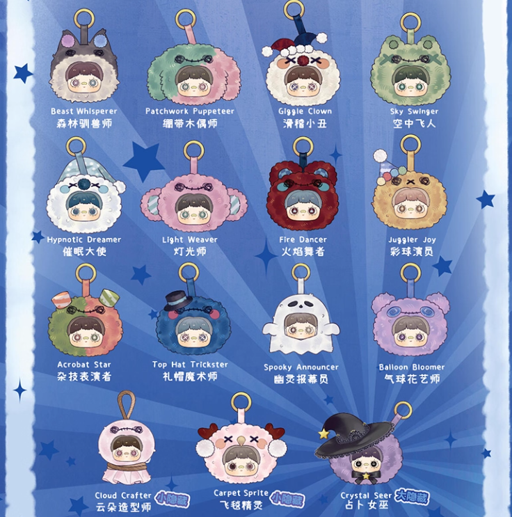 Maymei crazy circus series blind box